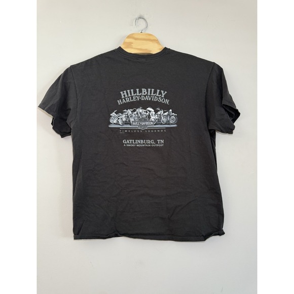 Harley-Davidson Other - Harley Davidson Hillbilly Gatlinburg TN Black Short Sleeve T-Shirt XL